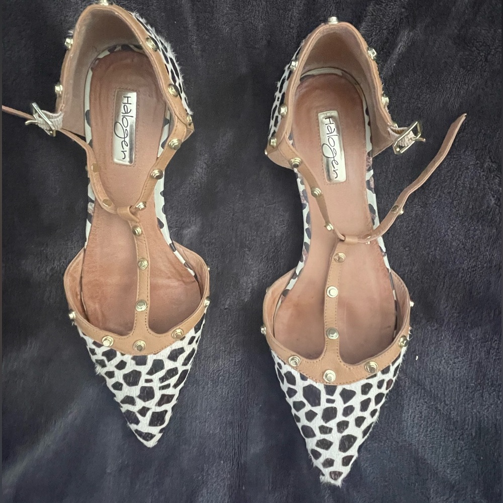 Halogen Leopard Print Flats